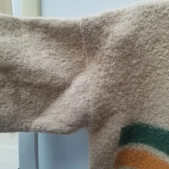 Inkari 100% Alpaca Colour Block Crewneck Sweater  38 - Picture 6 of 10